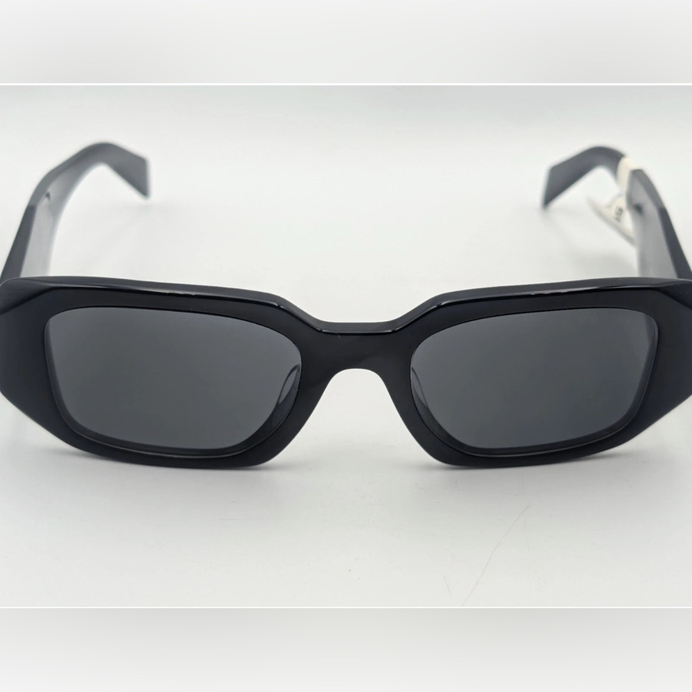 PRADA black frame Sunglasses Model: SPR17W-F 1AB-5S0 - Picture 2 of 11